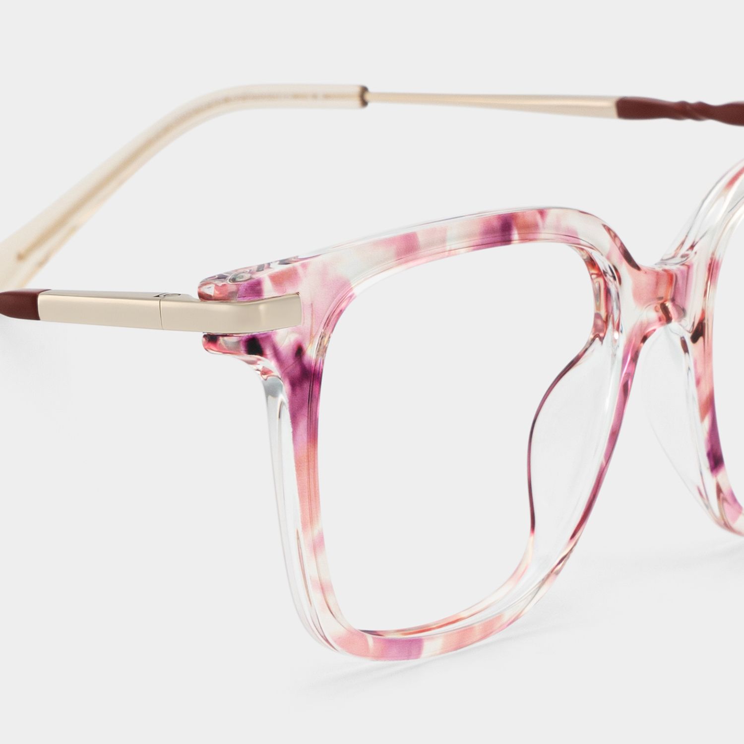 Jacqui Carré Rose TR90 Lunettes5