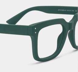 Carrées Vert TR90 Lunettes4