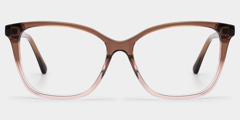 Finnian Marron Carré Lunettes