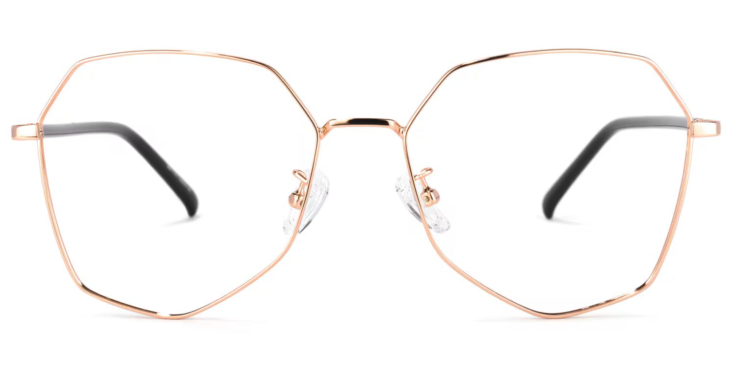 Bivins Géométrique Or Lunettes0