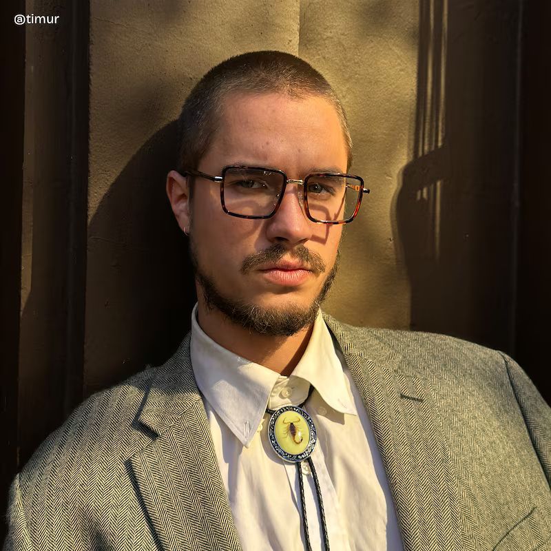 Hunter Carré Tortue Lunettes