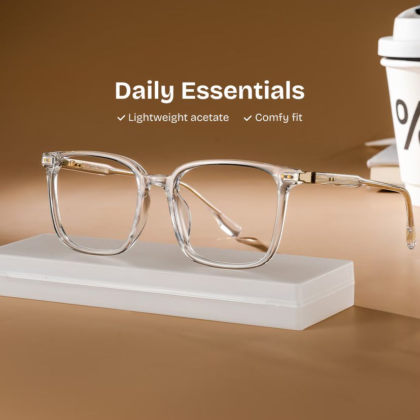 Zoe Carré Cristal Lunettes