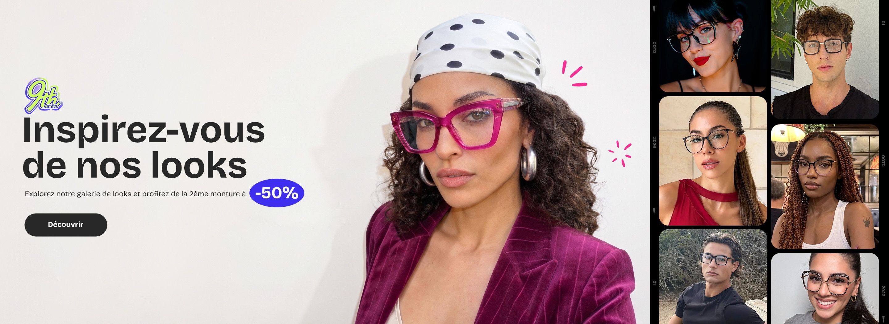 Zeelool optical eyeglasses online store TopBanner2