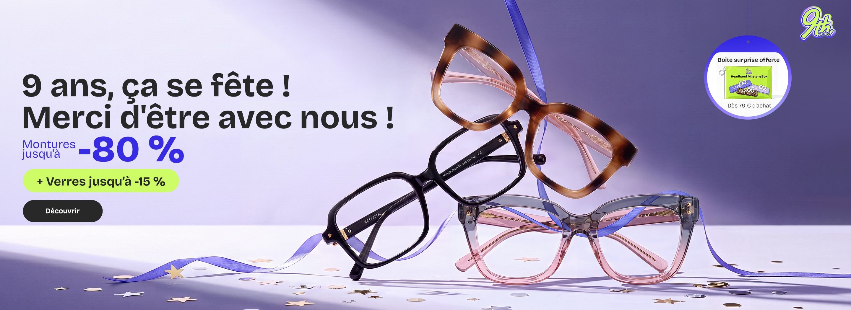 Zeelool optical eyeglasses online store TopBanner0