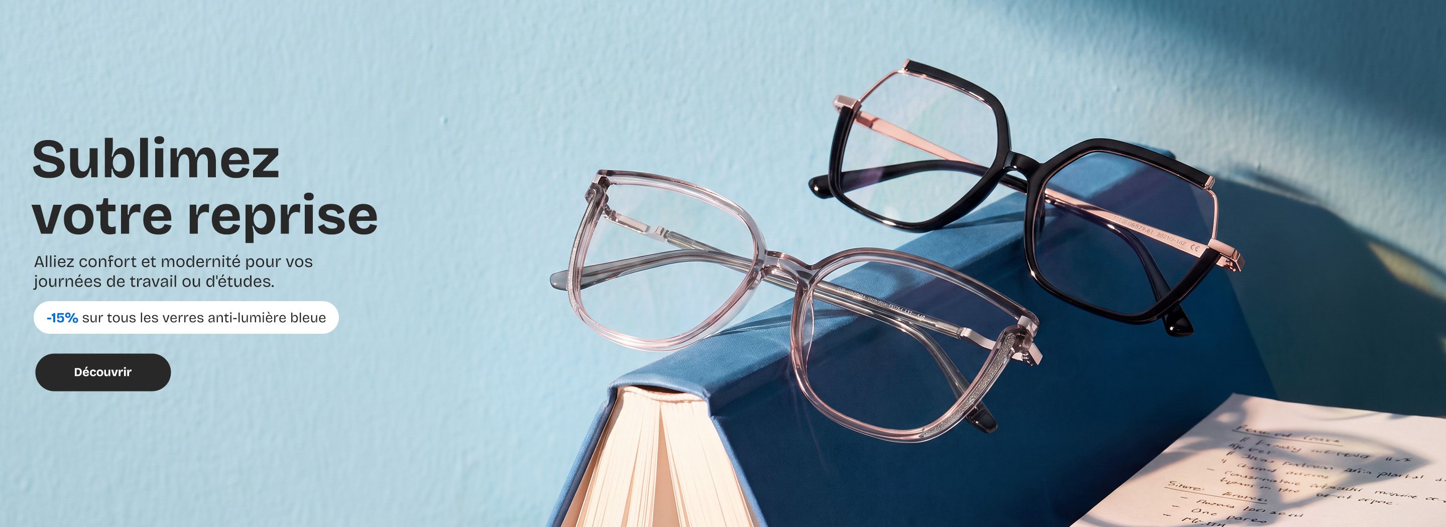 Zeelool optical eyeglasses online store TopBanner1