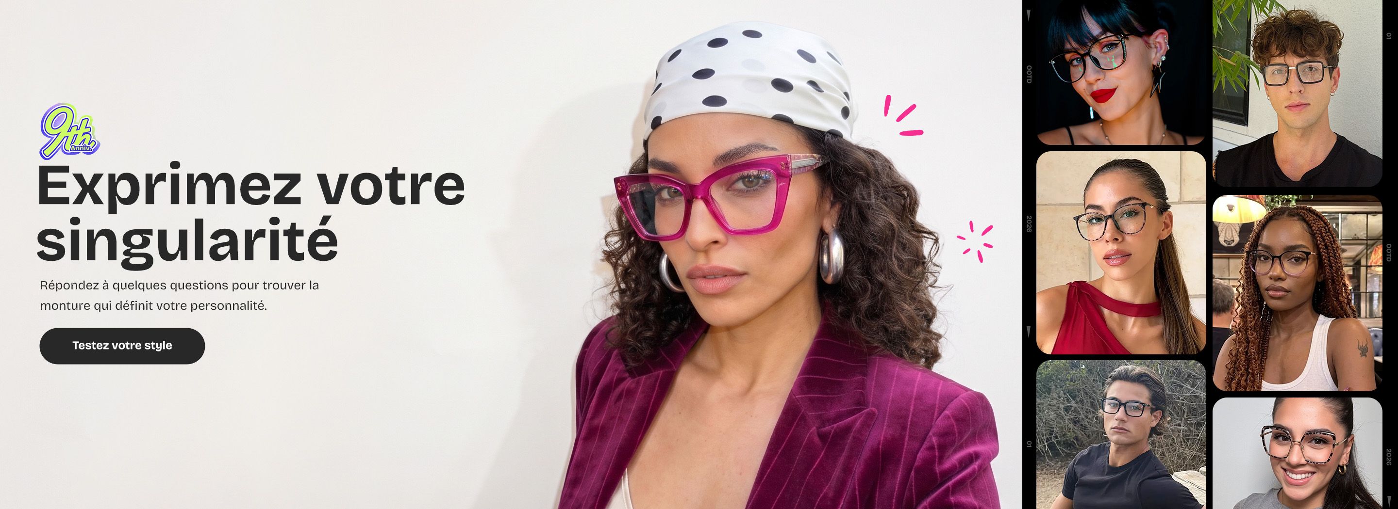 Zeelool optical eyeglasses online store TopBanner2