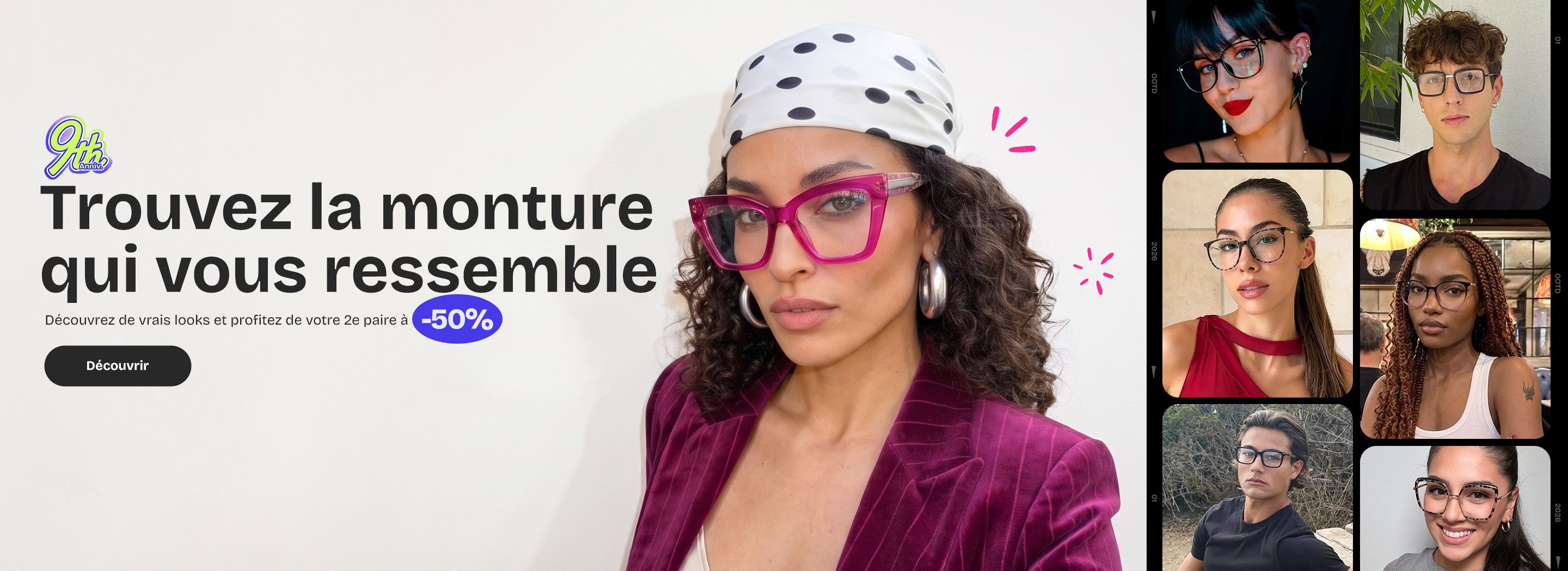 Zeelool optical eyeglasses online store TopBanner2