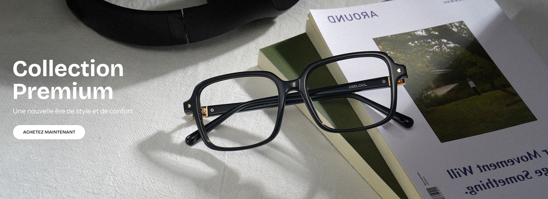 Zeelool optical eyeglasses online store TopBanner2