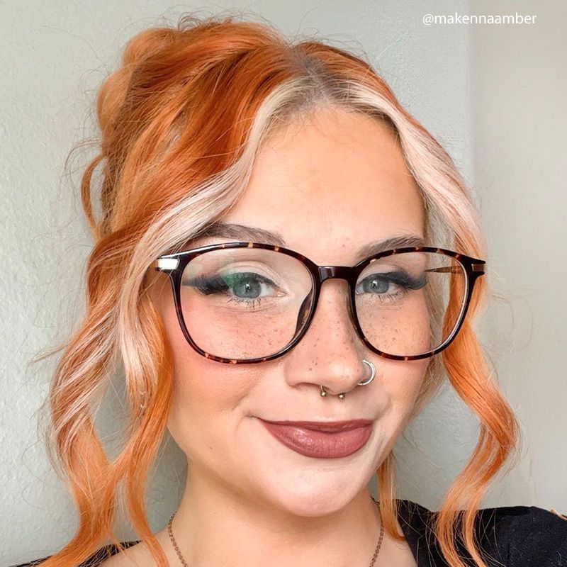 Greene Écaille Carré lunettes