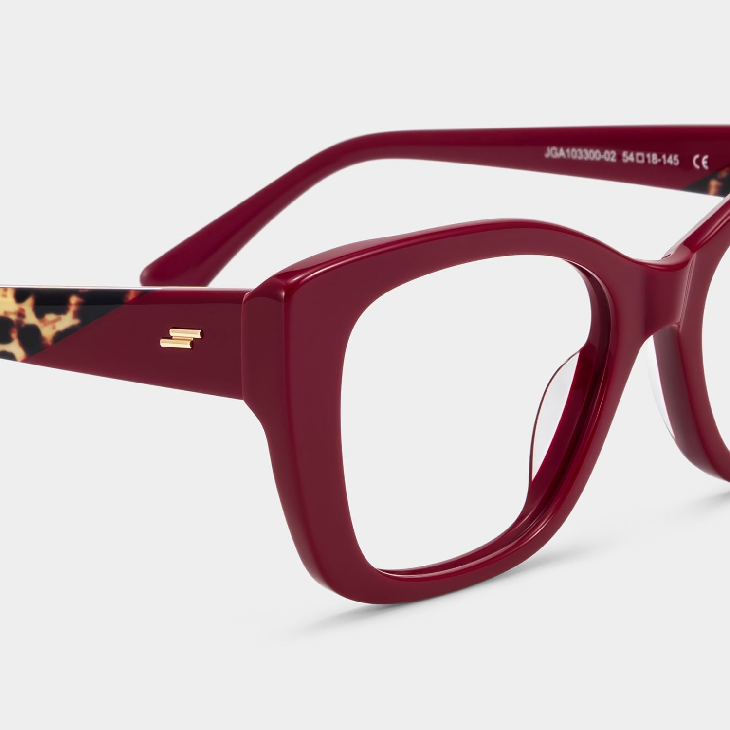 Lunettes œil-de-chat rouges Lillian | ZEELOOL5