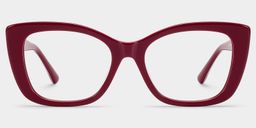Lillian Rouge Cat-eye lunettes1