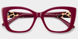 Lillian Rouge Cat-eye lunettes2