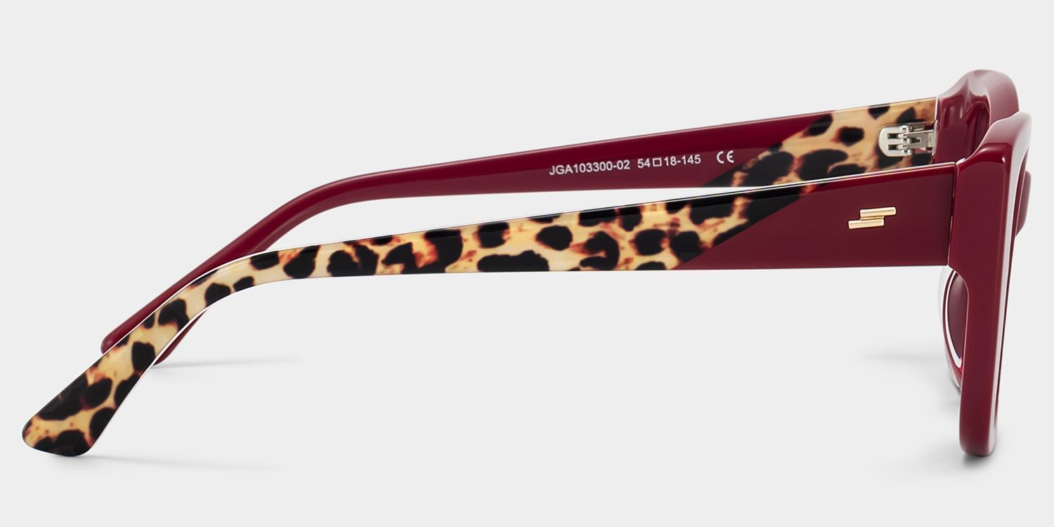 Lunettes œil-de-chat rouges Lillian | ZEELOOL4
