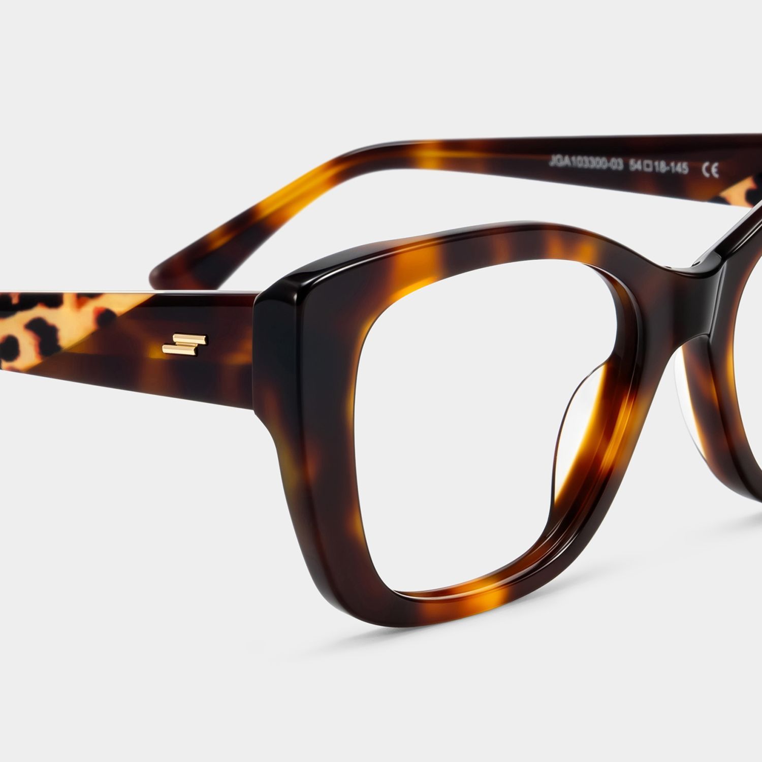 Lunettes Lillian œil-de-chat écaille de tortue | ZEELOOL4