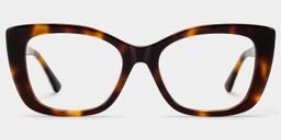 Lillian Écaille Cat-eye lunettes0