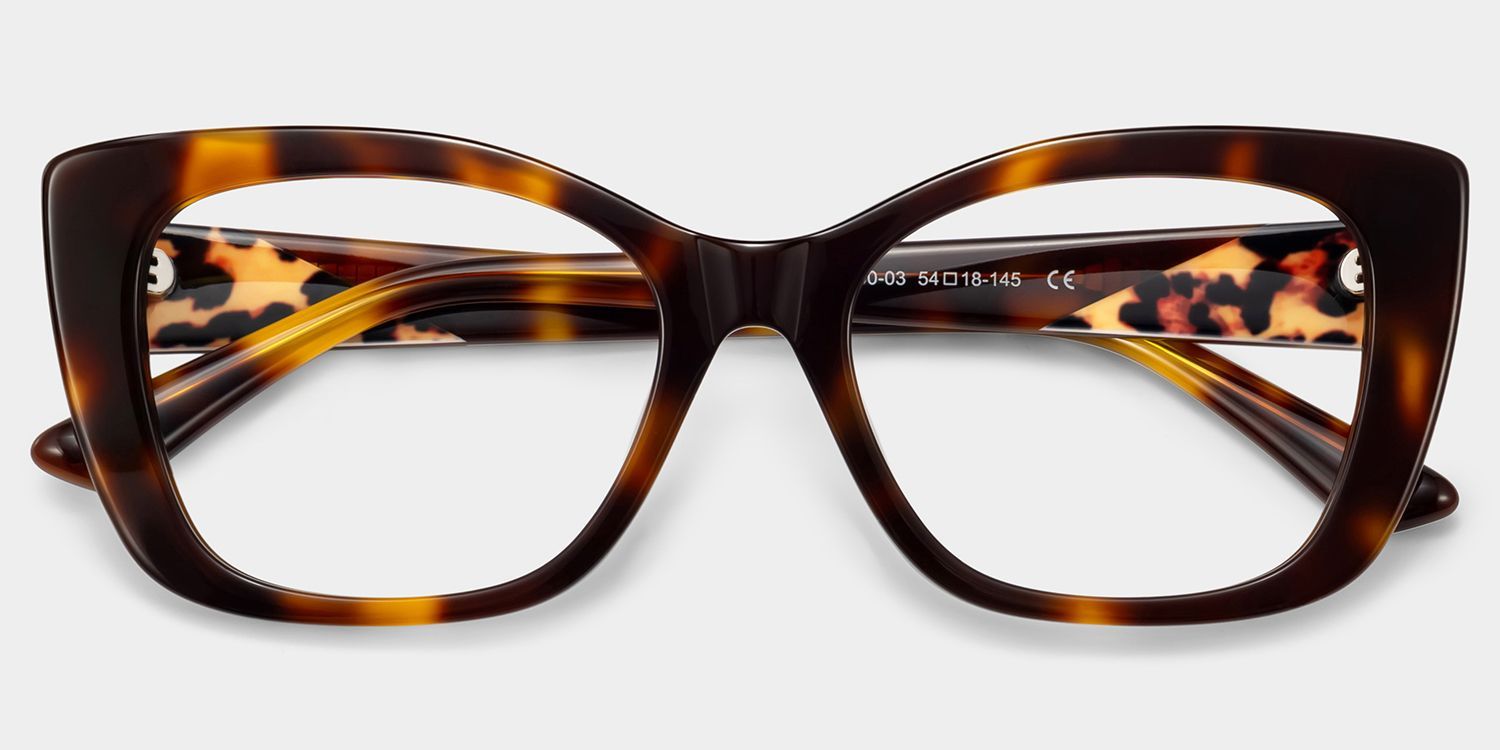 Lunettes Lillian œil-de-chat écaille de tortue | ZEELOOL1