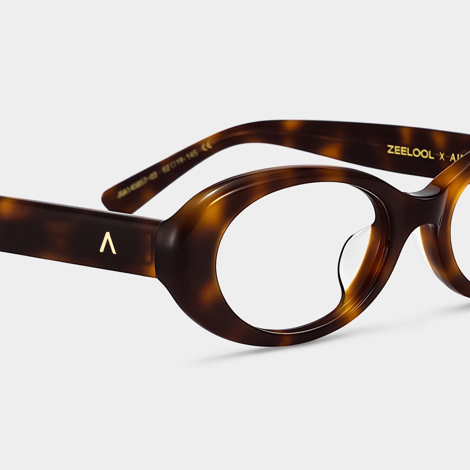 ZEELOOL x Aimee Song Lunettes ovales écaille The 90s5