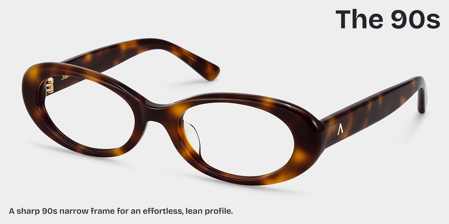 ZEELOOL x Aimee Song Lunettes ovales écaille The 90s3