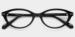 Lunettes ovales noires Ashby2