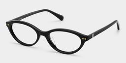 Lunettes ovales noires Ashby3