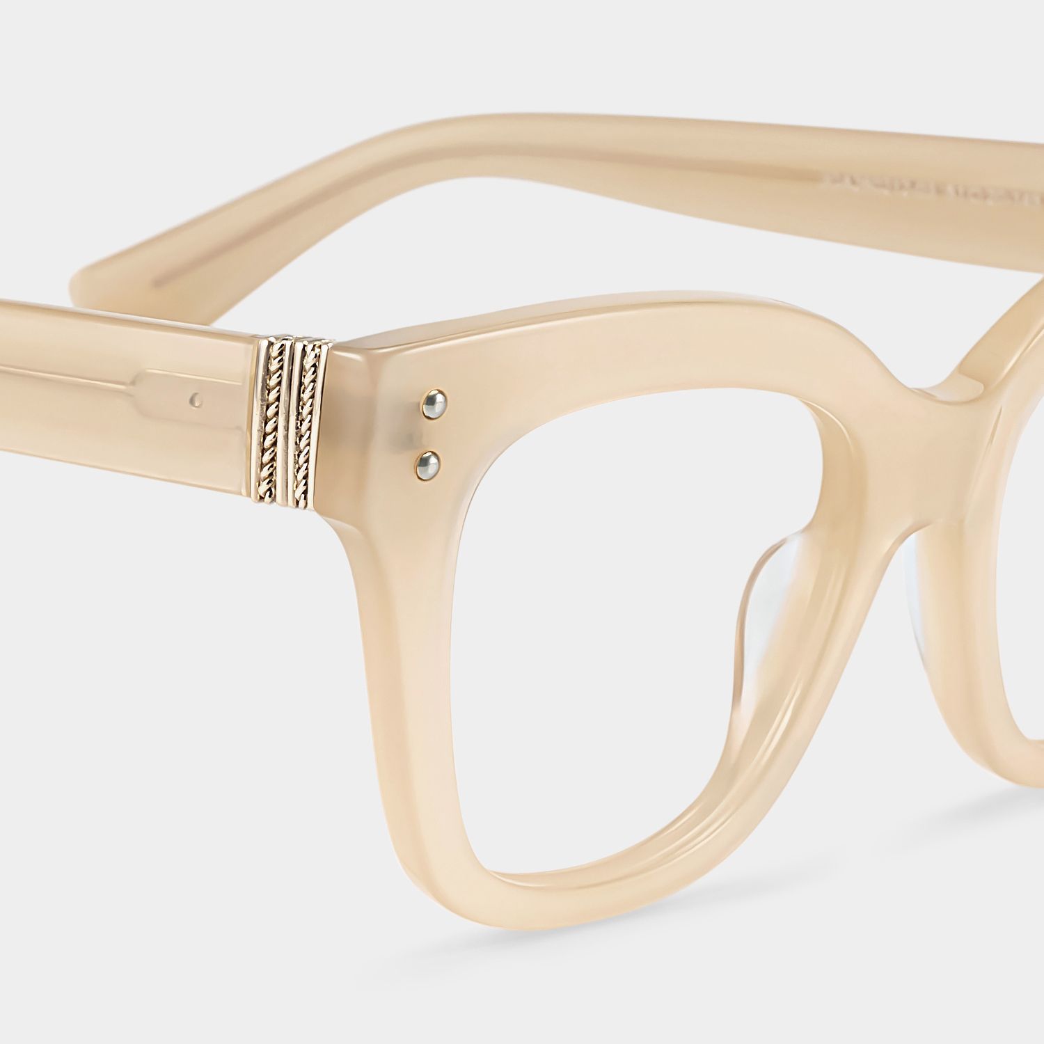 Montures de lunettes papillon jaune néon Stella à vendre | ZEELOOL4