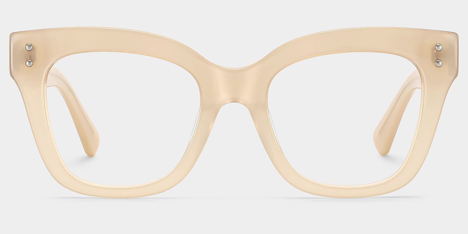 Montures de lunettes papillon jaune néon Stella à vendre | ZEELOOL0