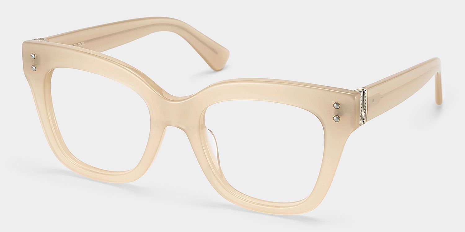 Montures de lunettes papillon jaune néon Stella à vendre | ZEELOOL2