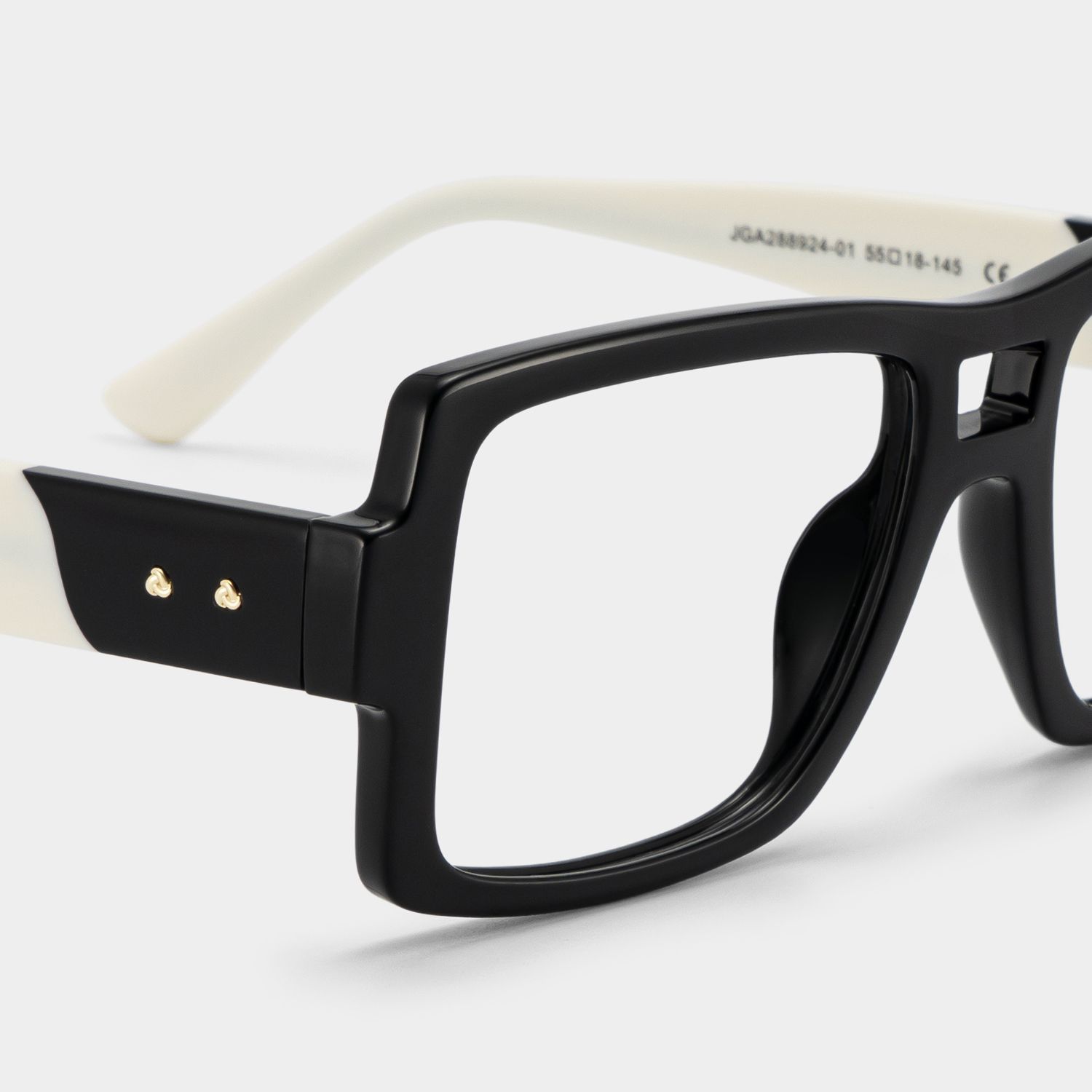 Lunettes aviateur Nora à monture noire pour femmes | ZEELOOL5