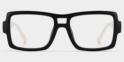 Lunettes aviateur noires Nora1