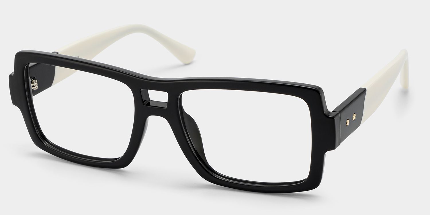Lunettes aviateur Nora à monture noire pour femmes | ZEELOOL3