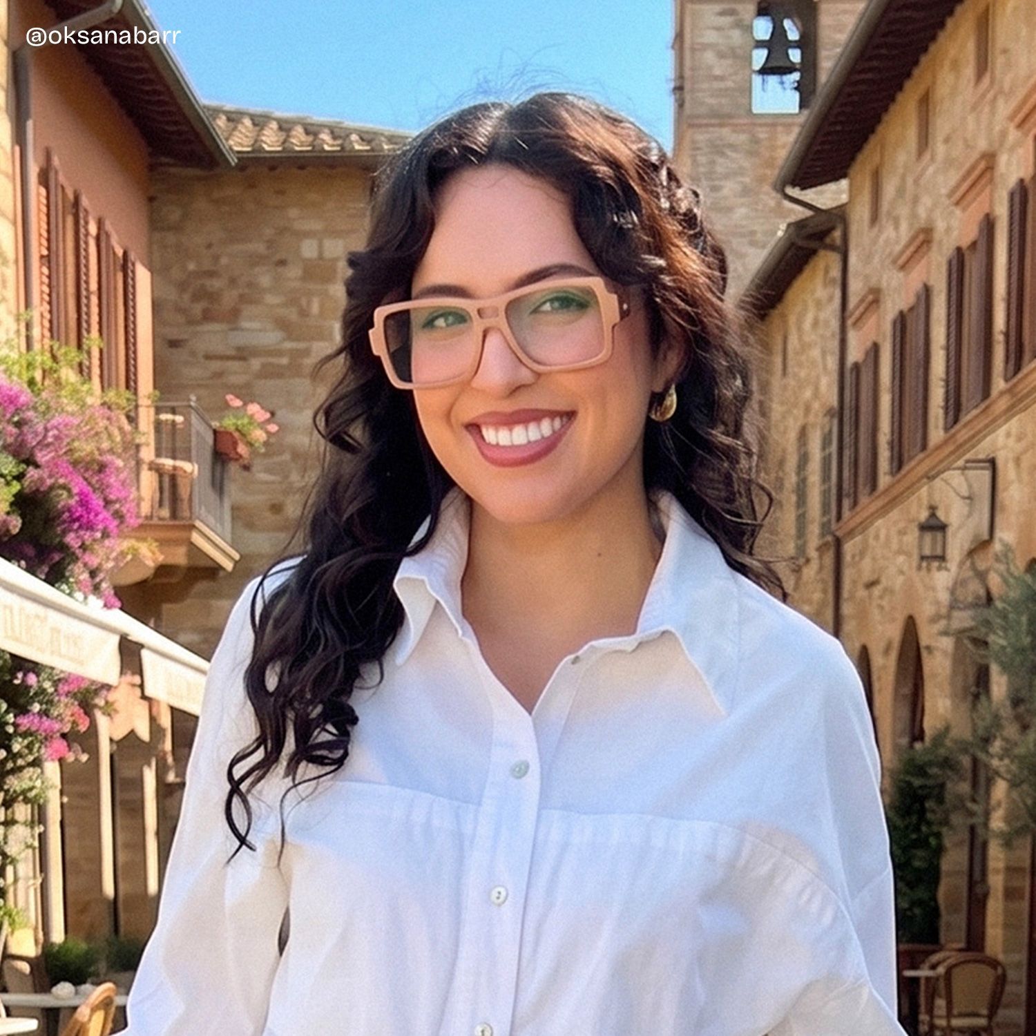 Lunettes Aviateur Nora Marron — Style de Monture Moderne | ZEELOOL6