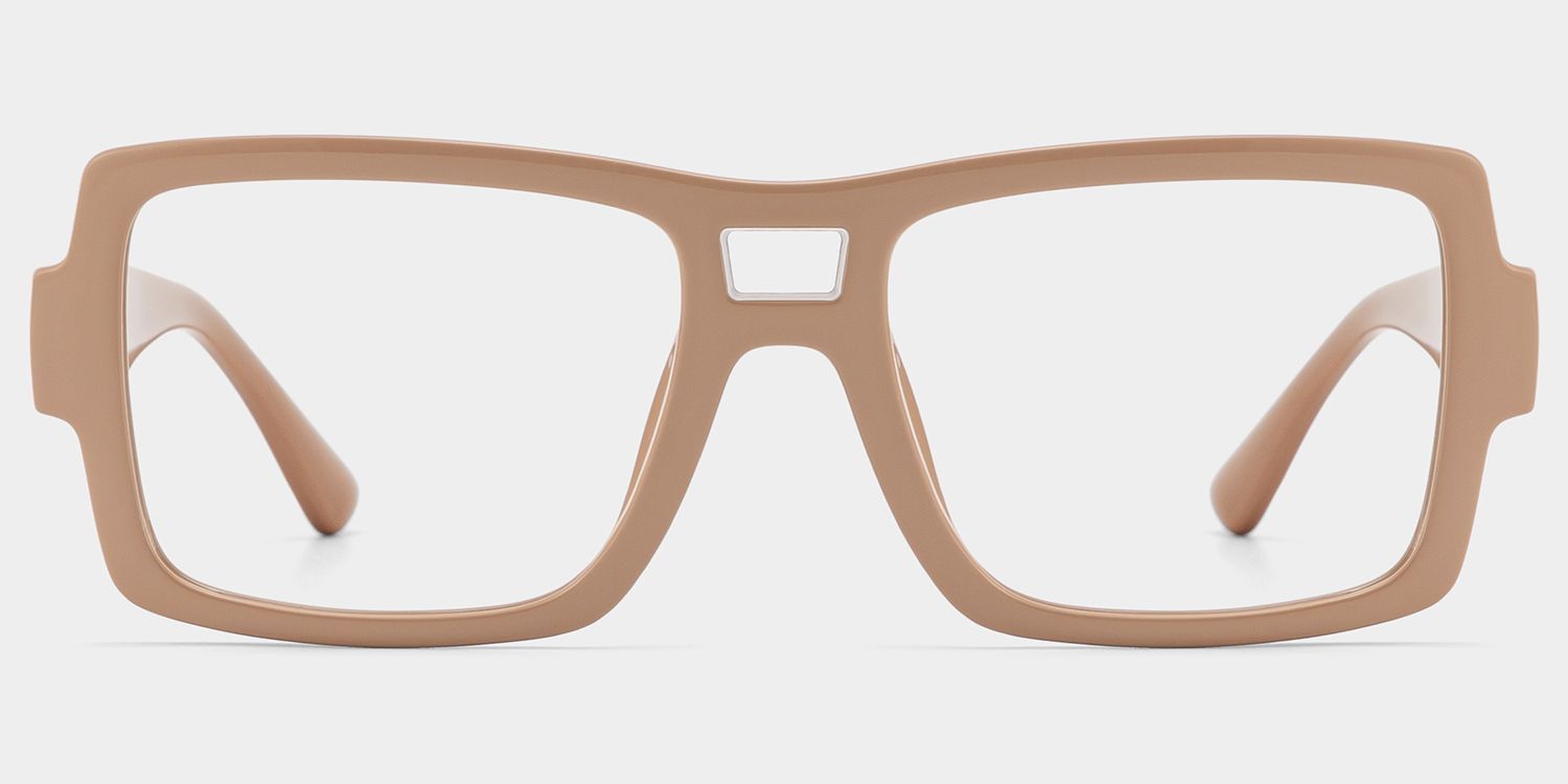 Lunettes Aviateur Nora Marron — Style de Monture Moderne | ZEELOOL1