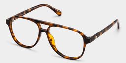 Lunettes aviateur écaille de tortue Luna2