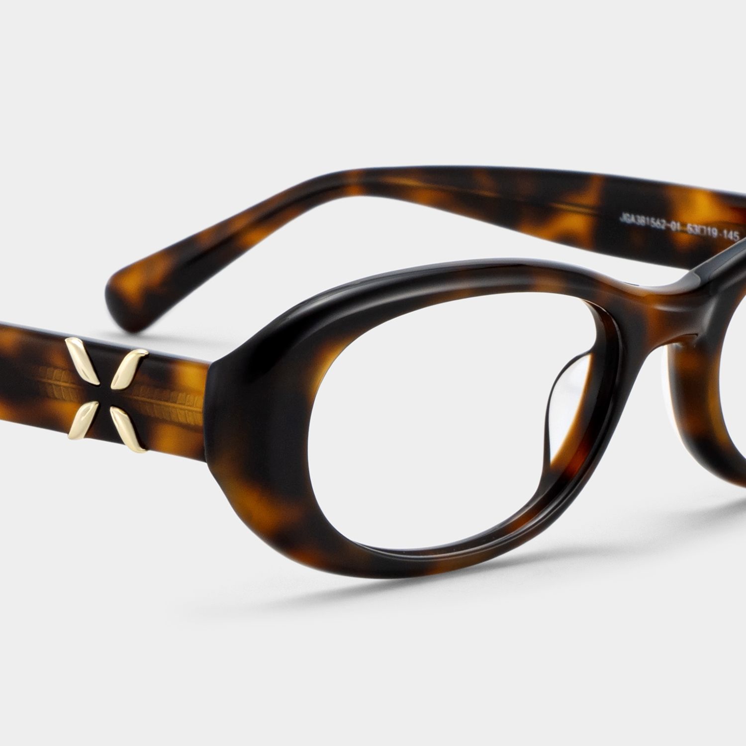 Lunettes monture ovale Catherine écaille de tortue en ligne | ZEELOOL6