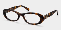 Lunettes ovales Catherine écaille de tortue3