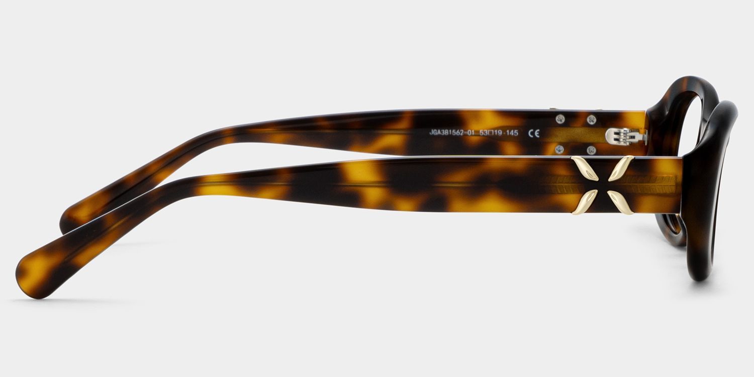Lunettes monture ovale Catherine écaille de tortue en ligne | ZEELOOL4