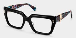 Ophelia Noir Carré lunettes2