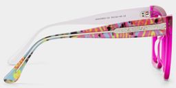Lunettes roses papillon Mackey3