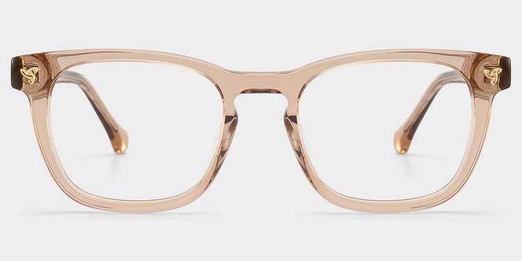 Lunettes carrées marron Heather