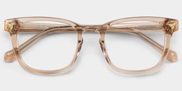 Lunettes carrées marron Heather1