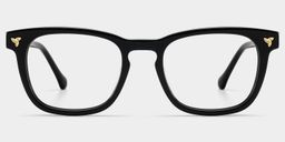 Lunettes noires carrées Heather1