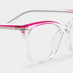 Lunettes œil-de-chat transparentes Margaret5