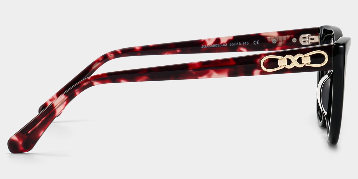 Lunettes œil-de-chat noires Isadora | ZEELOOL3
