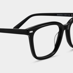 Lana Lunettes Carrées Noires5