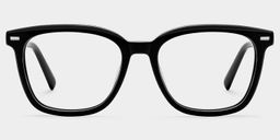Lana Lunettes Carrées Noires1