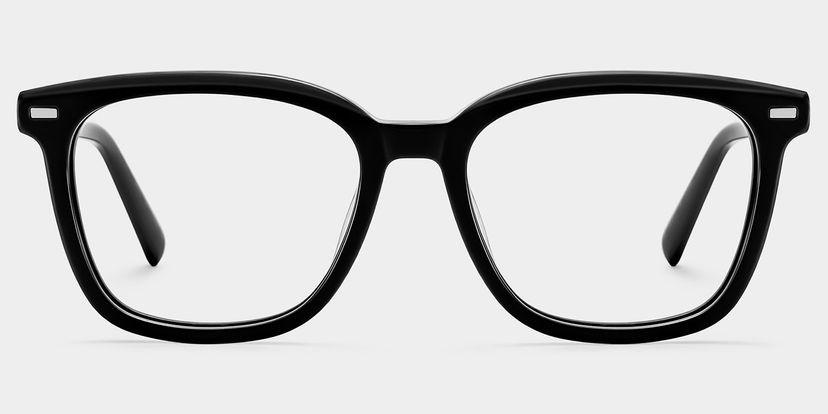 Lana Lunettes Carrées Noires