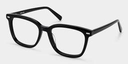 Lana Lunettes Carrées Noires3