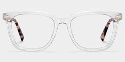 Lunettes carrées transparentes Lana0