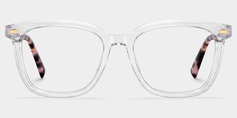 Lunettes carrées transparentes Lana