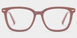 Lana Lunettes Carrées Marron0